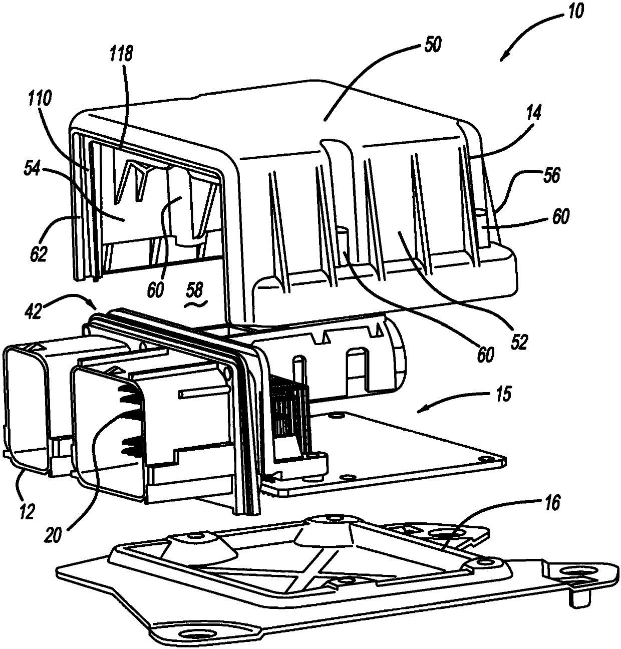 Mechanical housing and connector