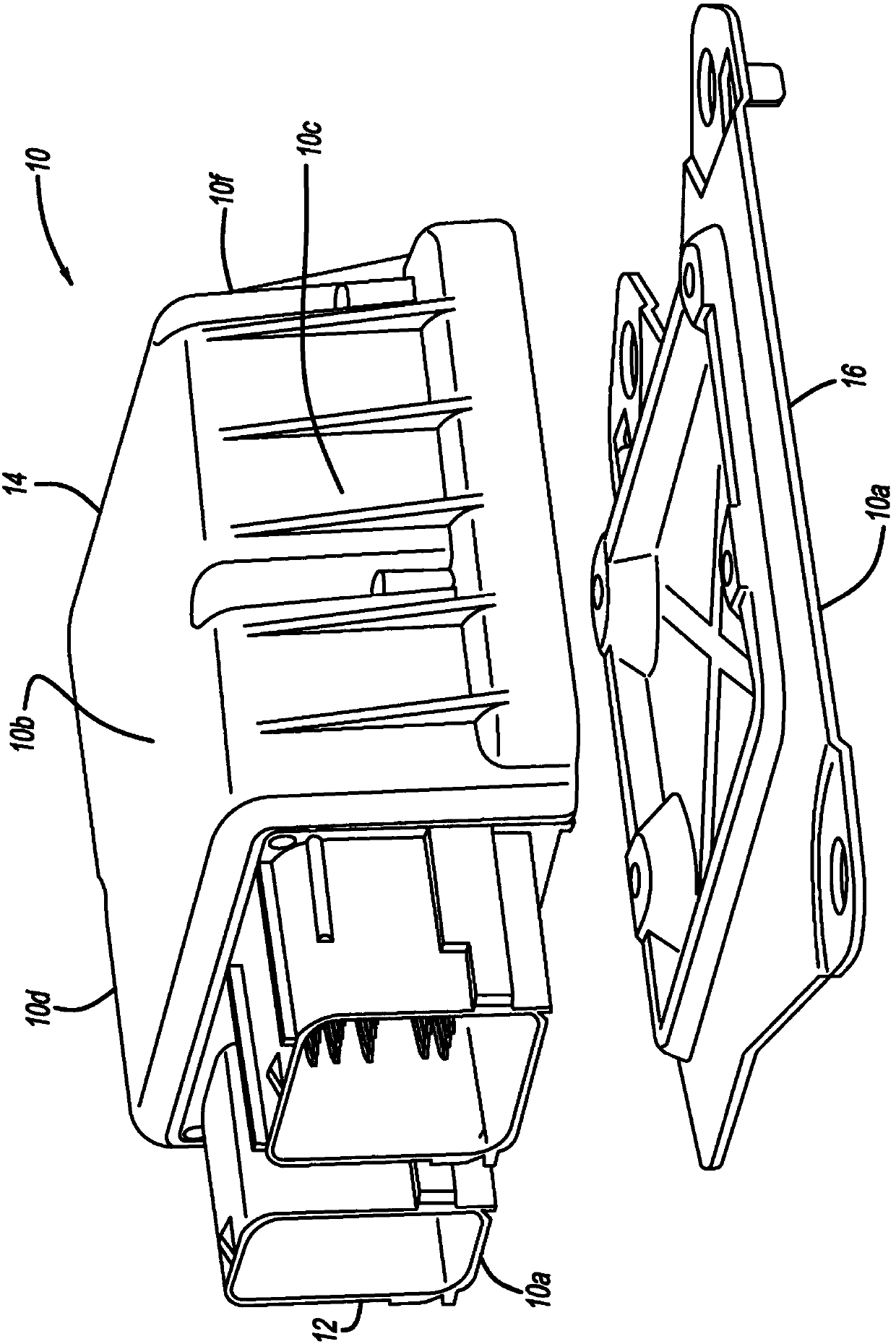 Mechanical housing and connector