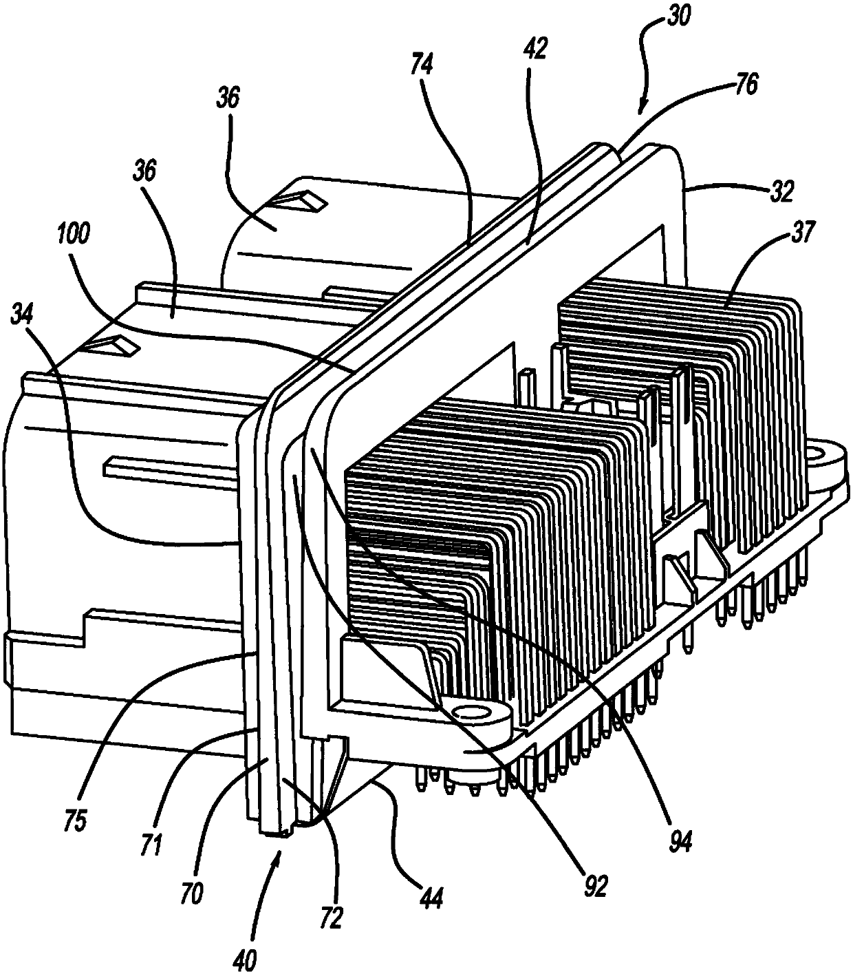 Mechanical housing and connector