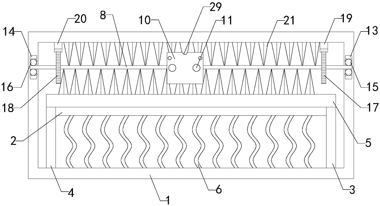 Electronic chip heat dissipation device