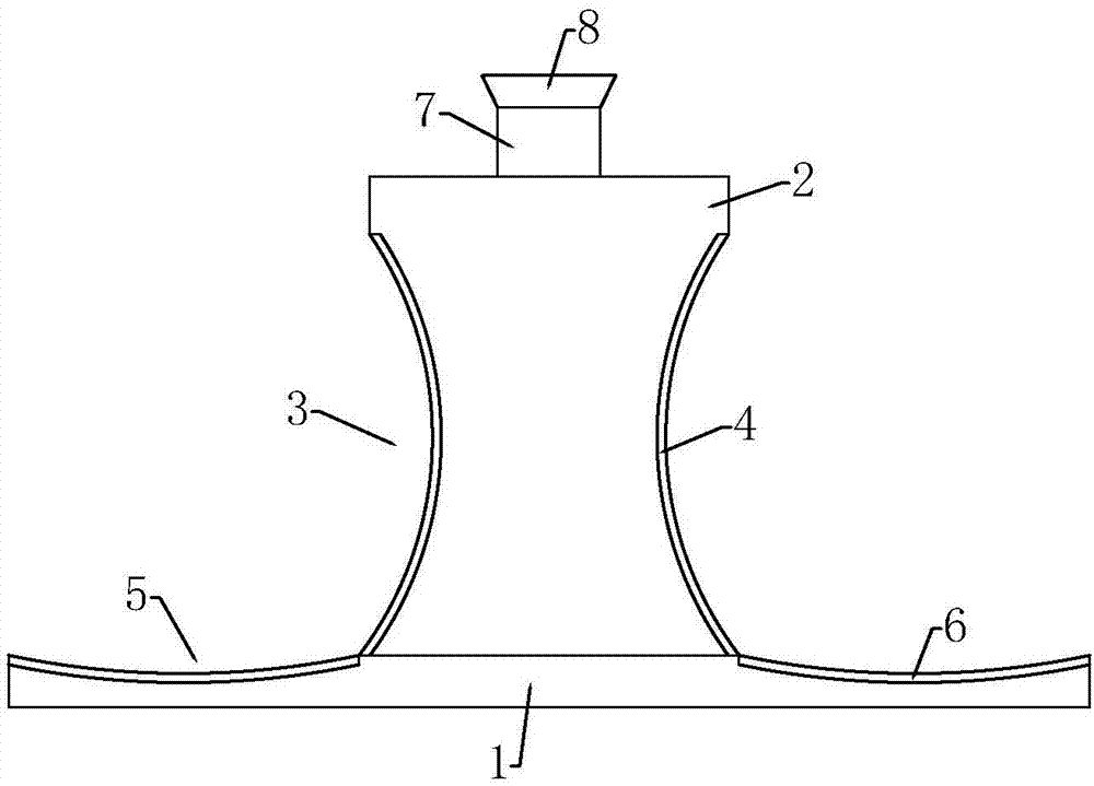 Cold compress device for nursing