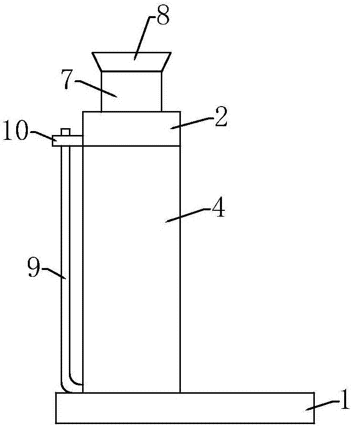 Cold compress device for nursing