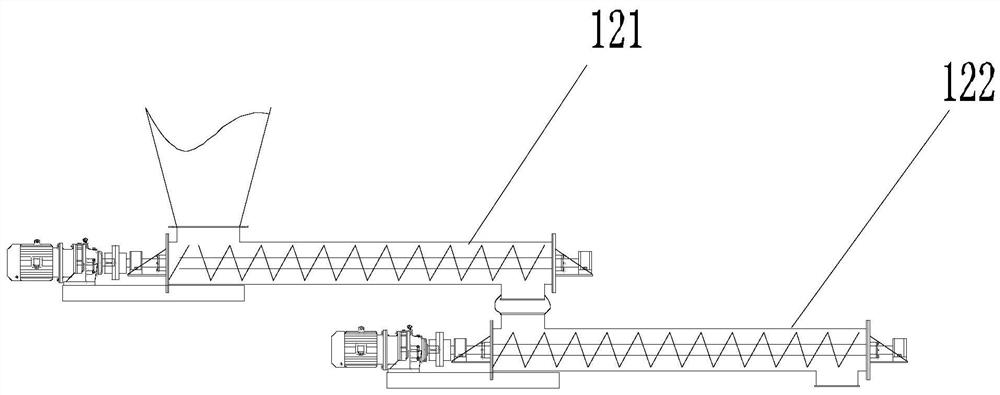 Full-automatic hot-air sludge drying equipment and drying method thereof