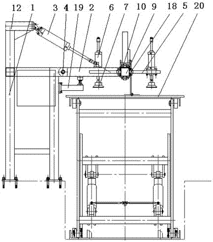 Single board automatic feeding machine