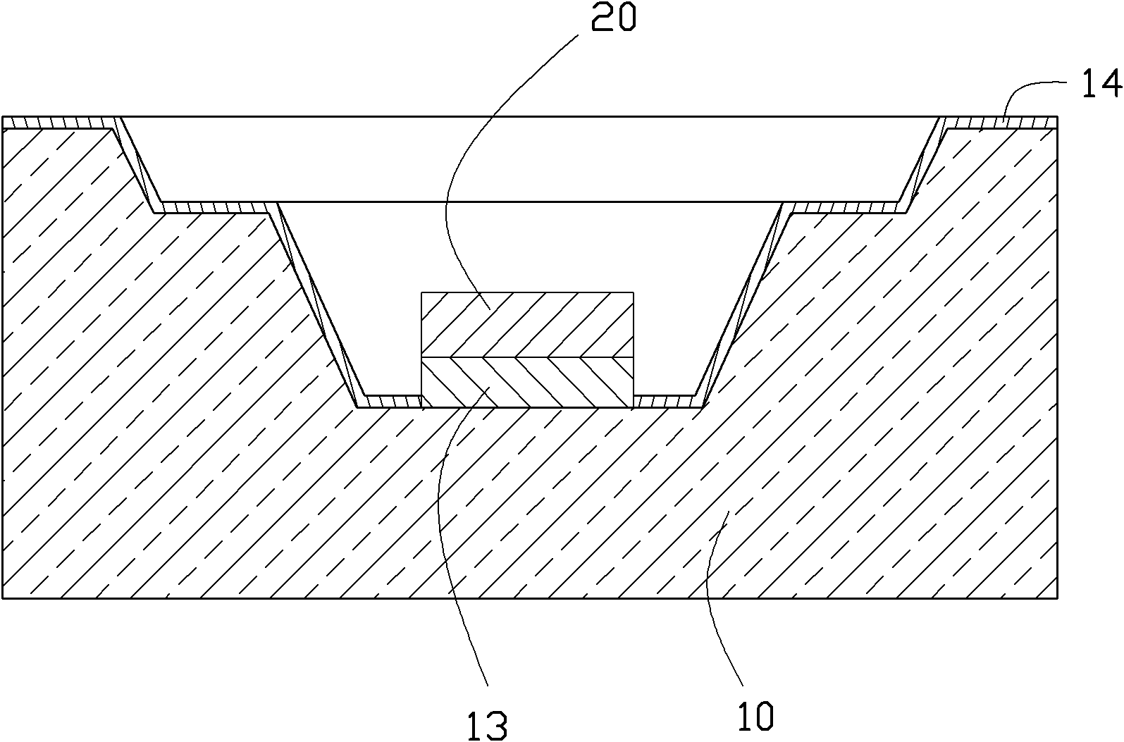 Encapsulation structure of light-emitting diode (LED) and manufacturing method thereof