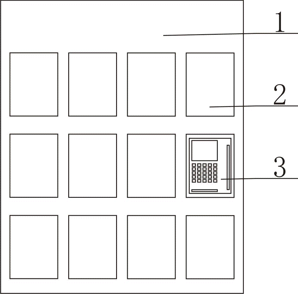 A self-service vending machine