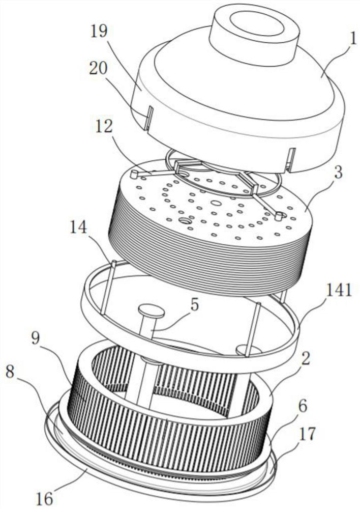 LED lamp with auxiliary insecticidal function