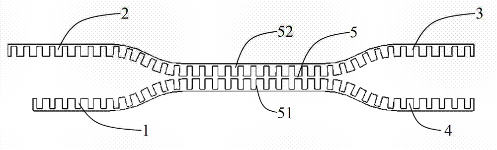 Directional coupler on basis of spoof surface plasmon polariton