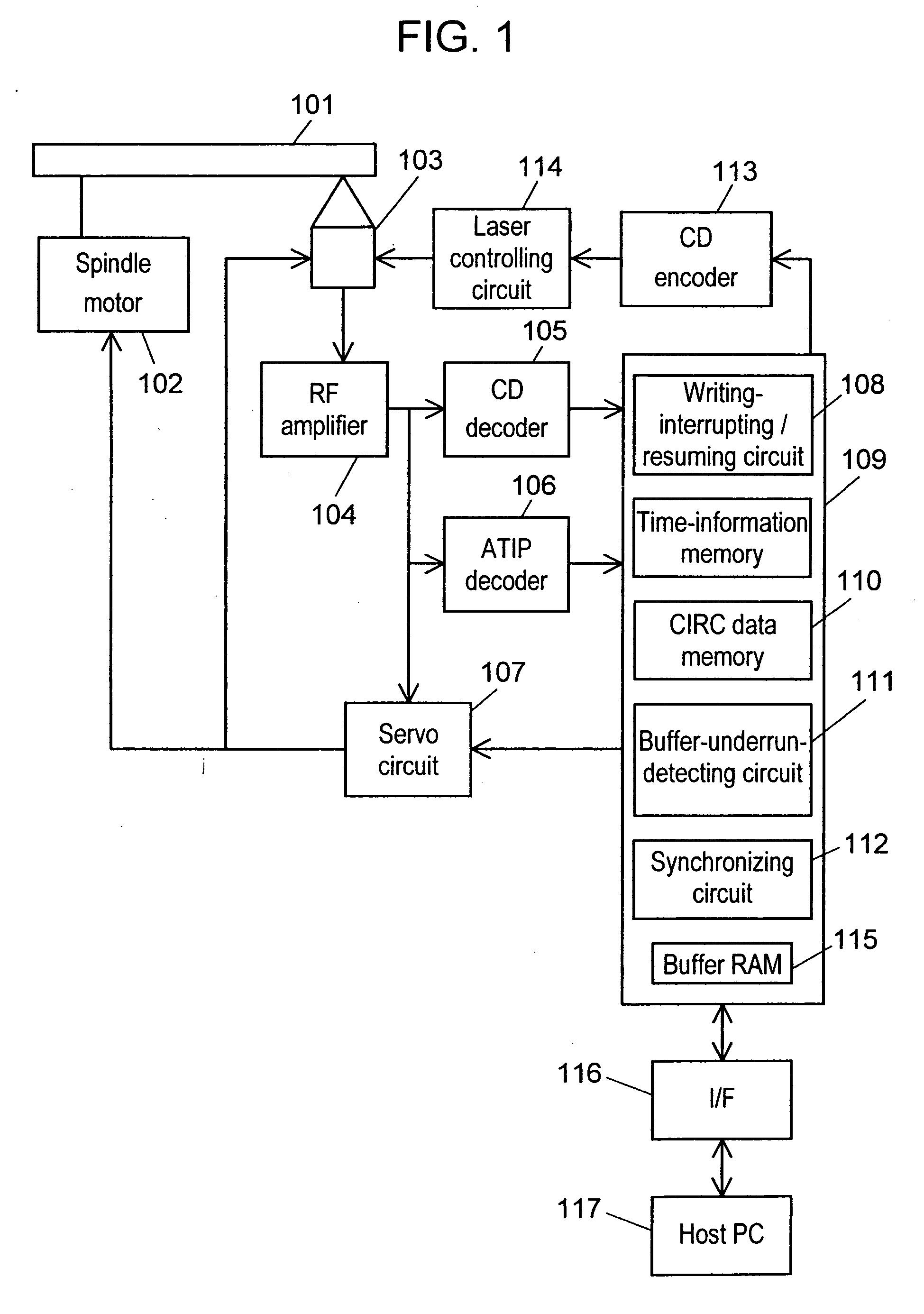 Optical disk apparatus