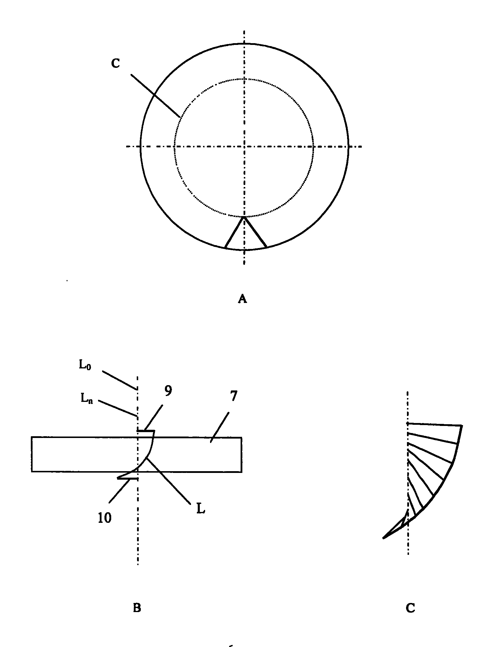 Multi-electrode spiral feeding integral blade wheel inter-blade passage electrolytic machining method