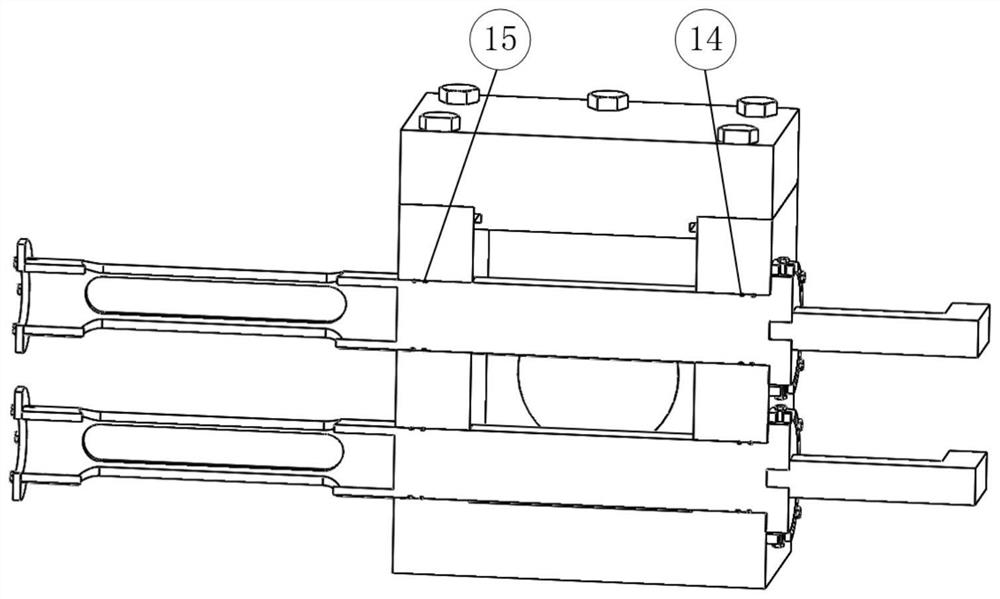 Push rod sealing type macro organism trapping and pressure maintaining sampler based on bathyscaphe