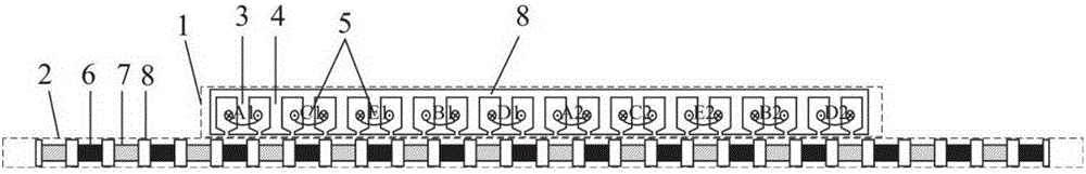 Short-circuit fault-tolerant vector control method for embedded hybrid magnetic material fault-tolerant cylindrical linear motor