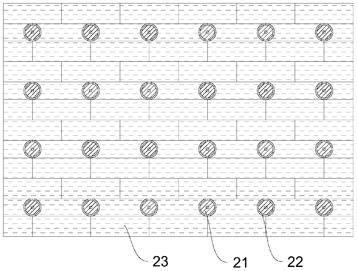 Full-floating vibration-absorbing and sound-insulating floor and construction method thereof