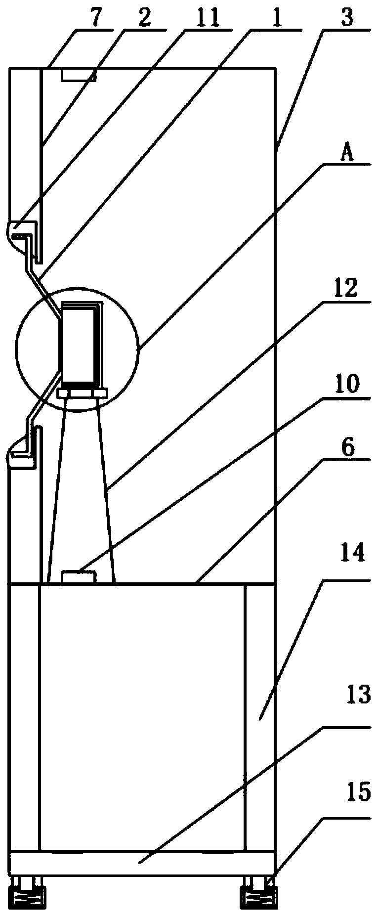 A vibration damping speaker system