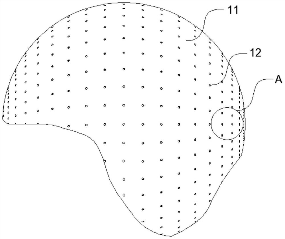 Epidural and subdural hematoma detection headgear