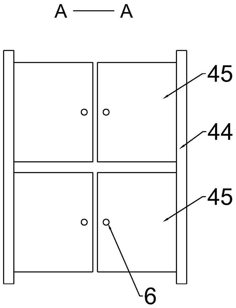 Industrial stacking machine for carrying box bodies