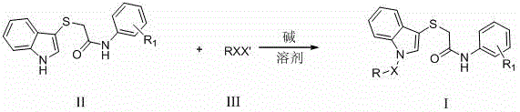 A kind of indole derivative and its use