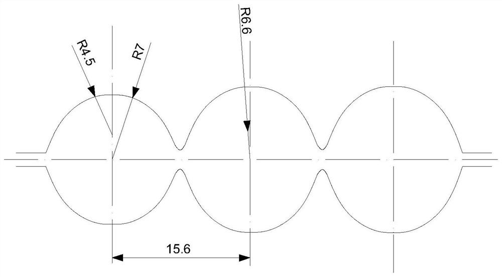 A kind of processing method of hot-rolled ribbed steel bar