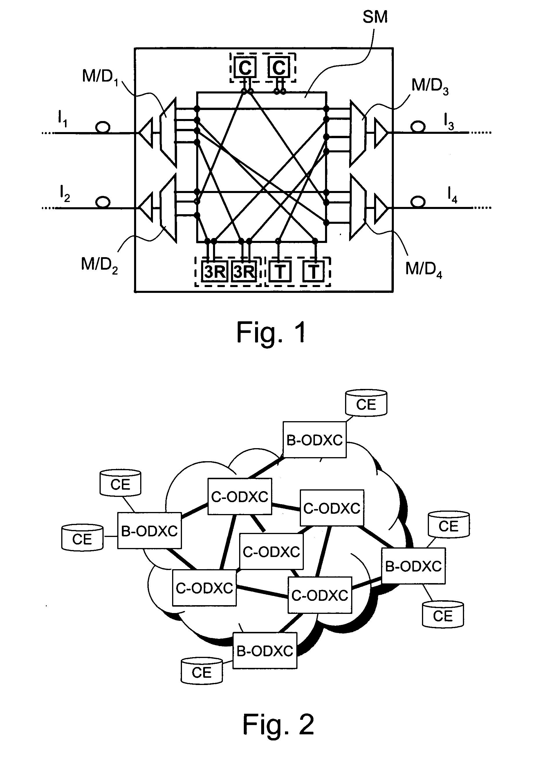 Dynamic routing of optical signals in optical networks