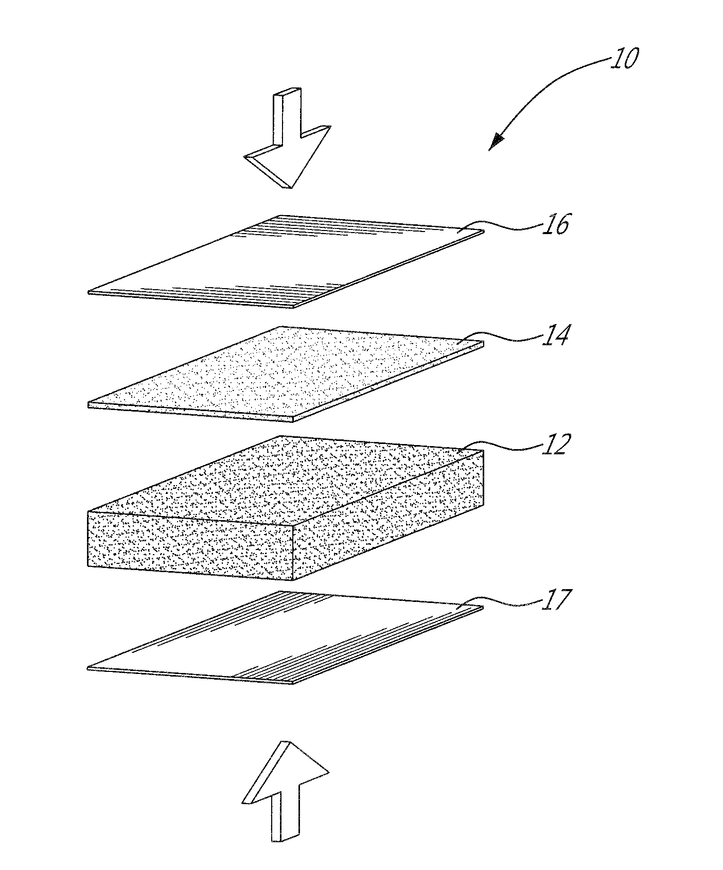 Manufacturing Process for a Laminated Structure