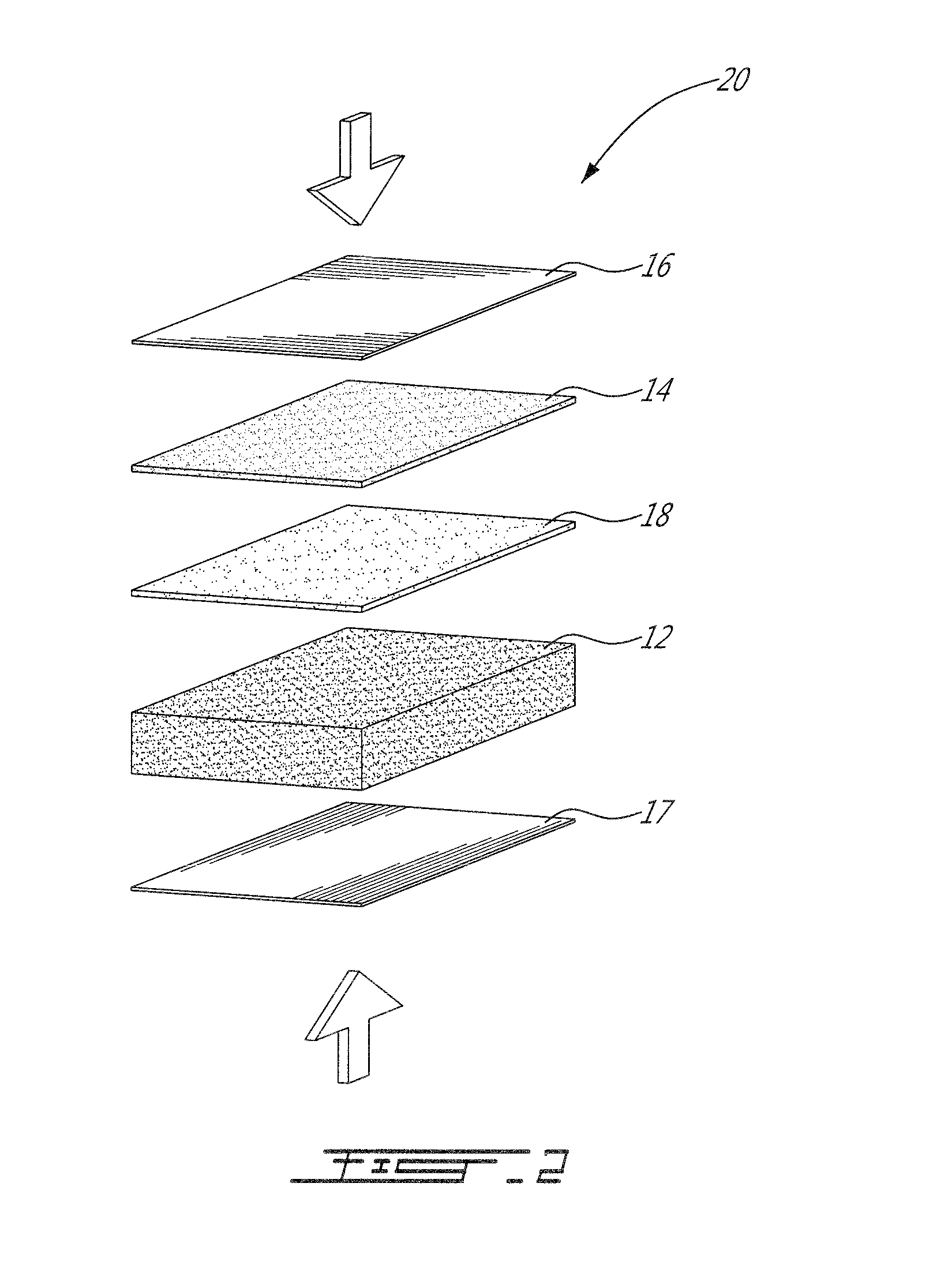 Manufacturing Process for a Laminated Structure