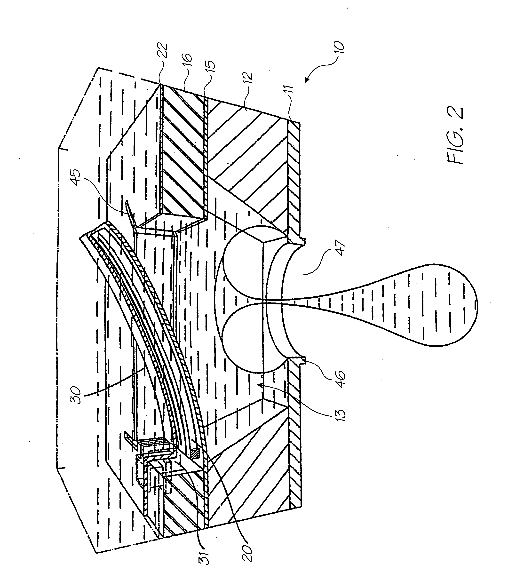 Printhead integrated circuit with high density array of droplet ejectors