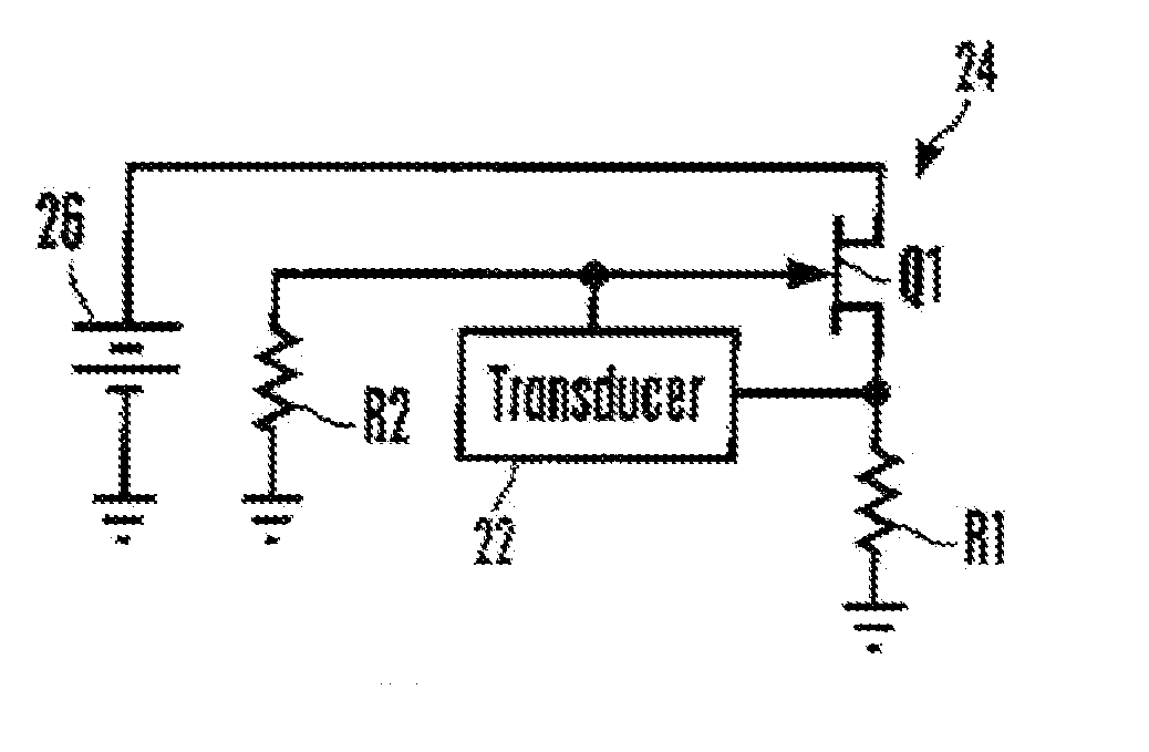 Piezoelectric Transducer Signal Processing Circuit