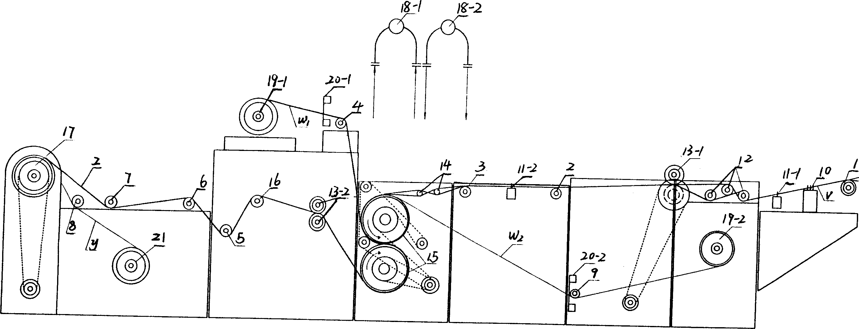 Special apparatus for back screen hot-forming carbon fibre sheet