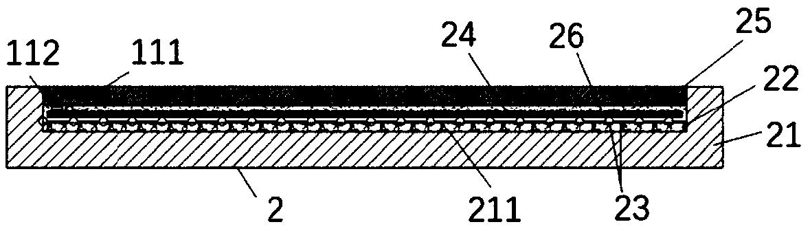 Pedestrian overpass snow melting and ice melting system and pedestrian overpass snow melting and ice melting control method