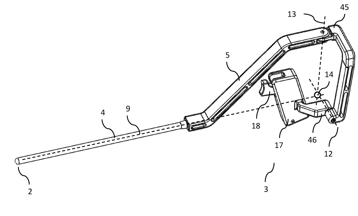 Articulated hand-held instrument