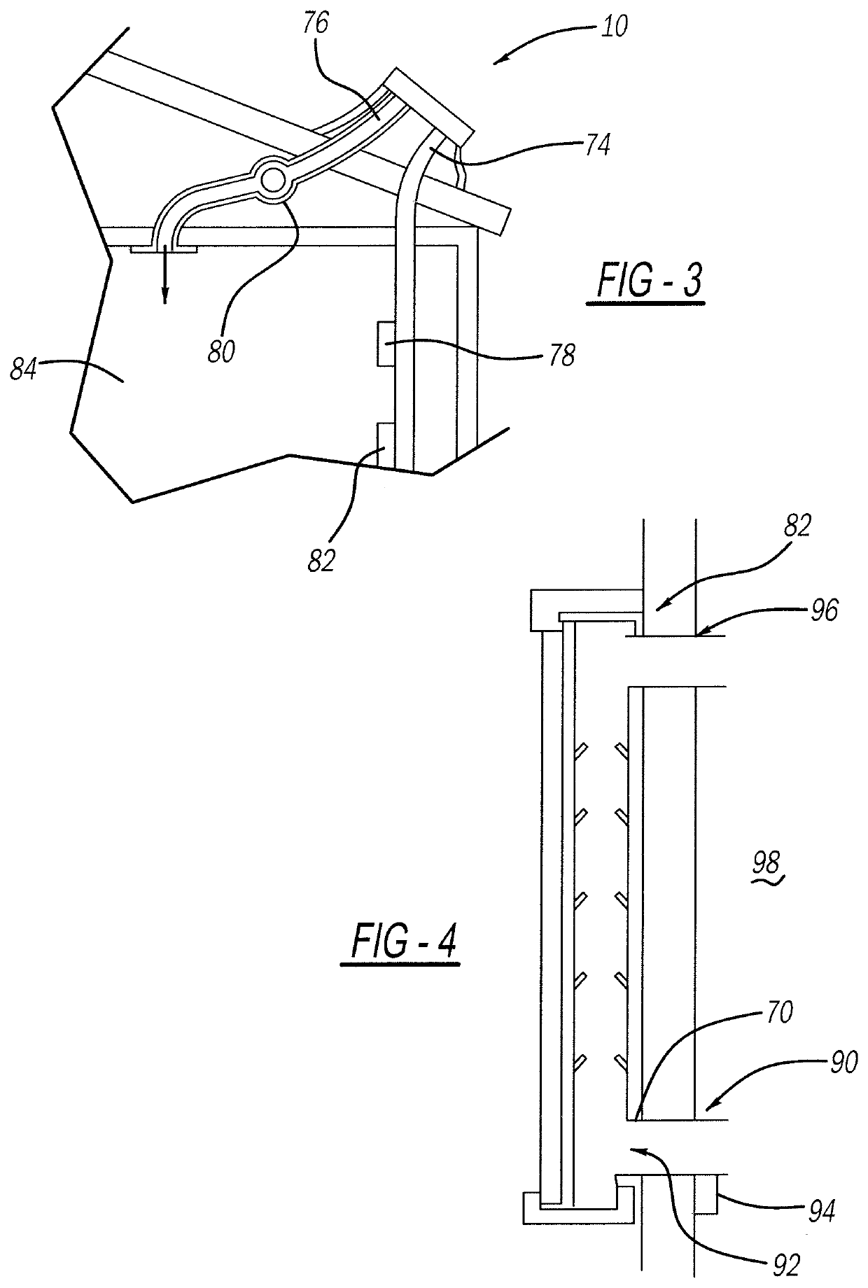 Solar space heating collector