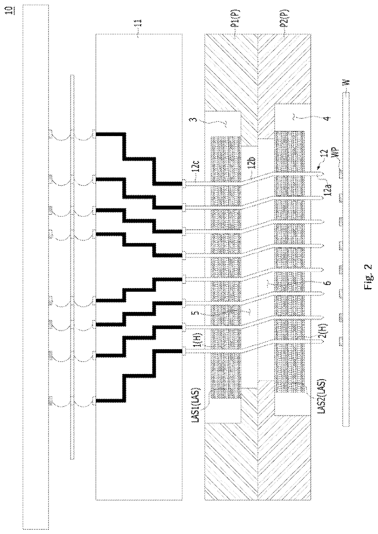 Laminated anodic oxide film structure