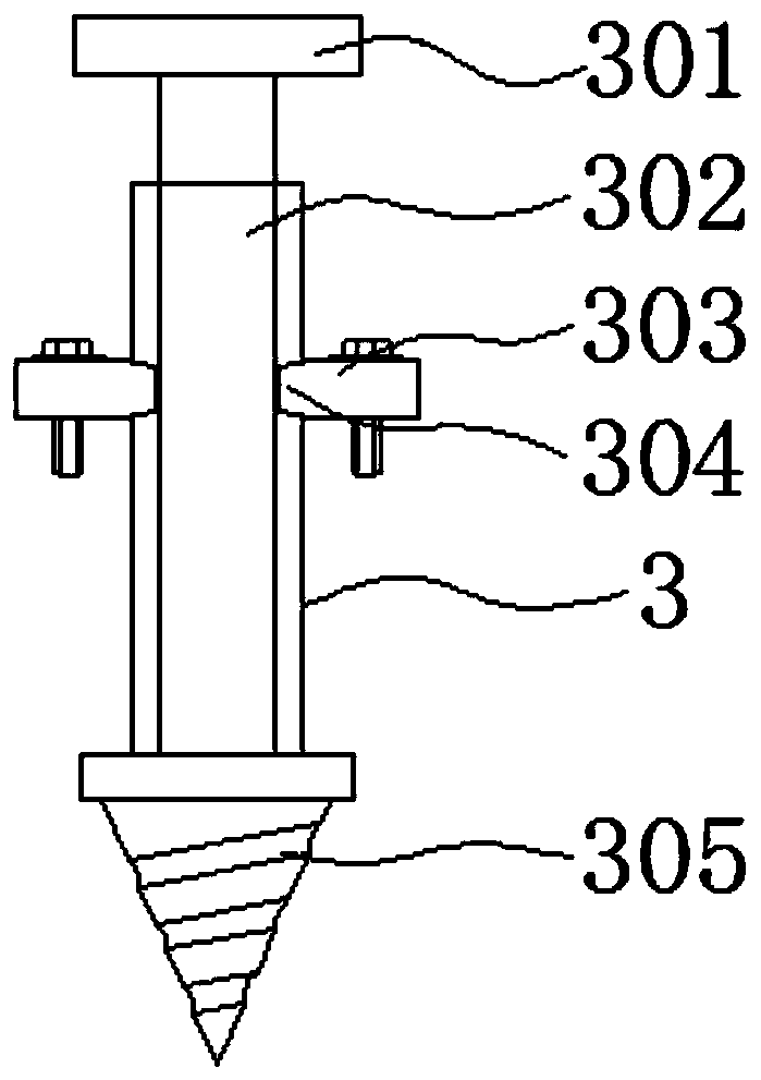 Irrigation equipment with angle adjusting function for soil restoration