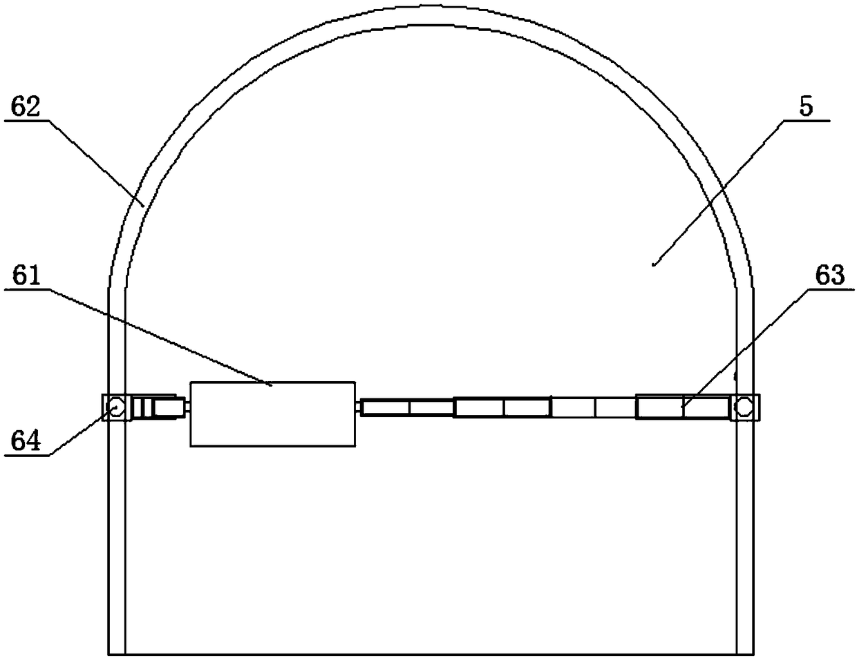 Construction method for tunneling excavation through matching of down-the-hole drill and breaking hammer