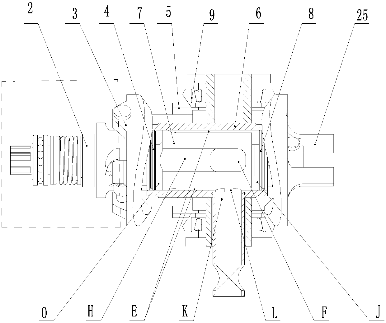 Heavy-load piston pump