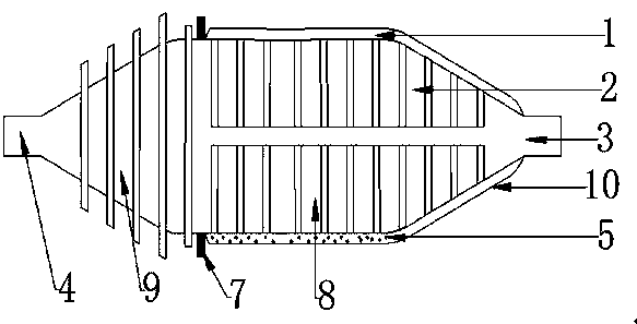 Roller vacuum drying bin with cooling section