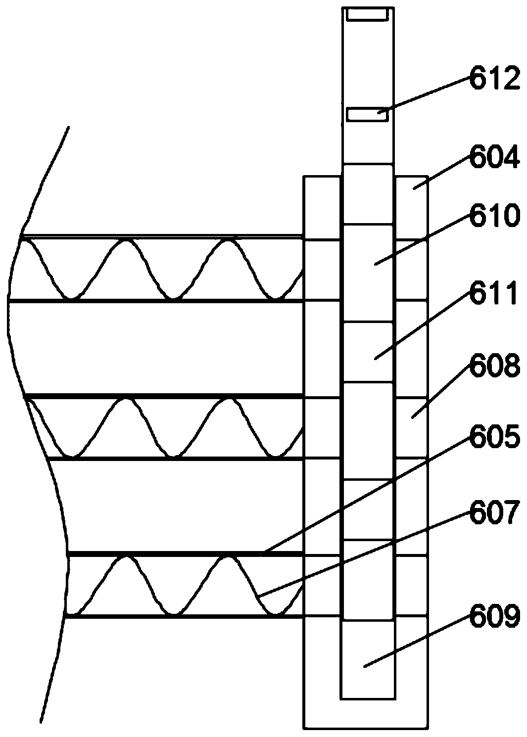 A new heat exchanger structure of gypsum board