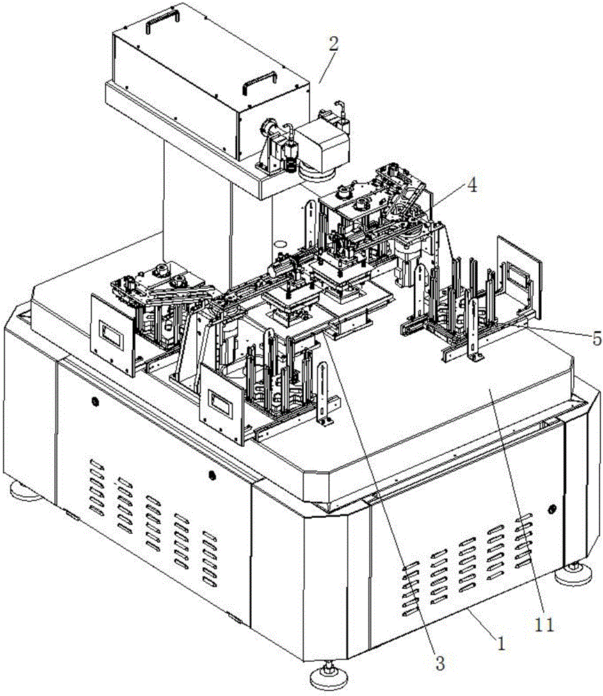 Laser half-cutting machine for crystal silicon solar battery cell