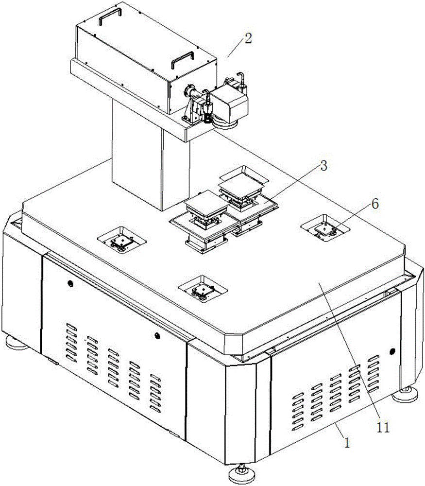 Laser half-cutting machine for crystal silicon solar battery cell