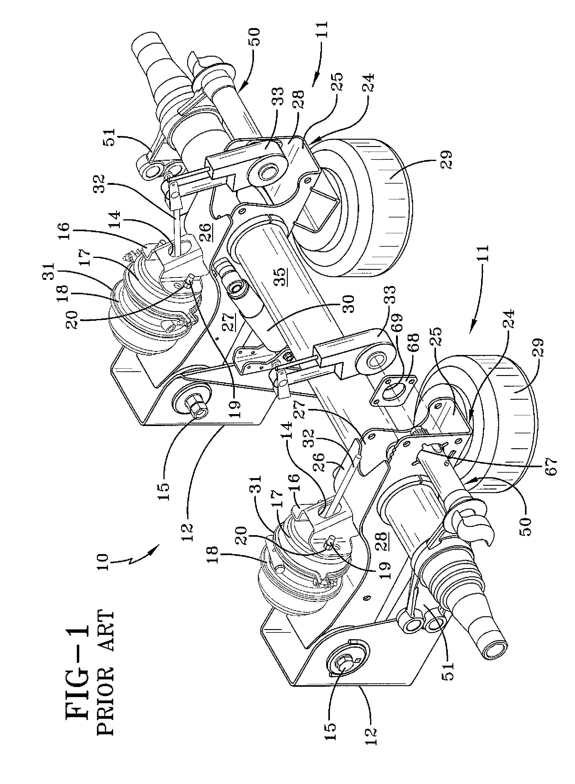 Cam tube bracket