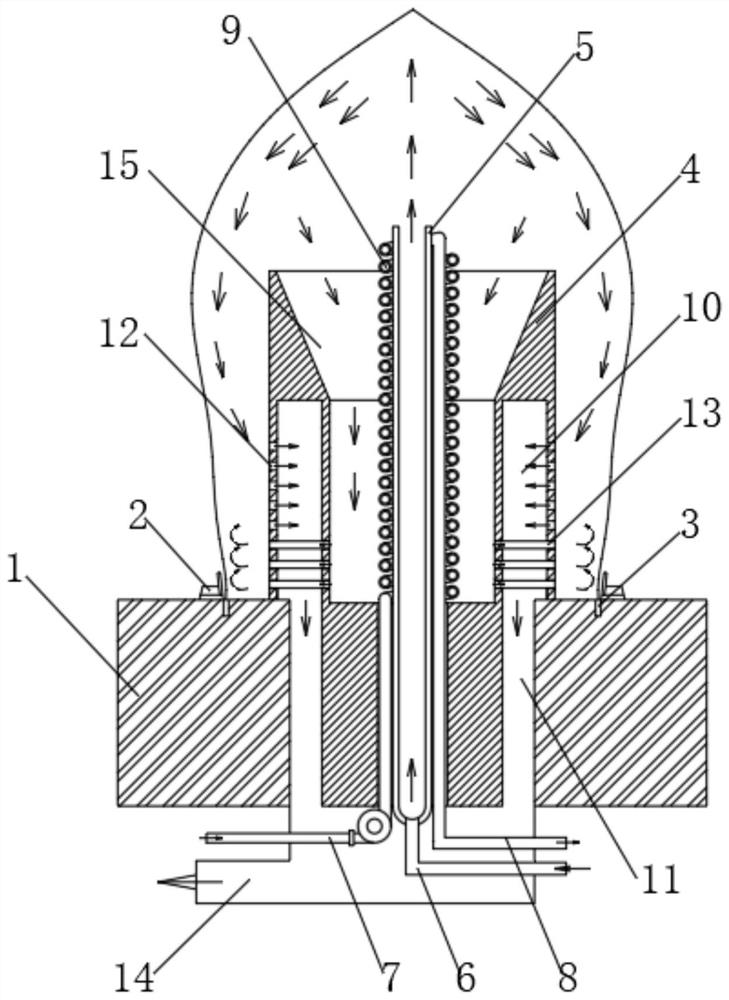 Plastic film blowing machine