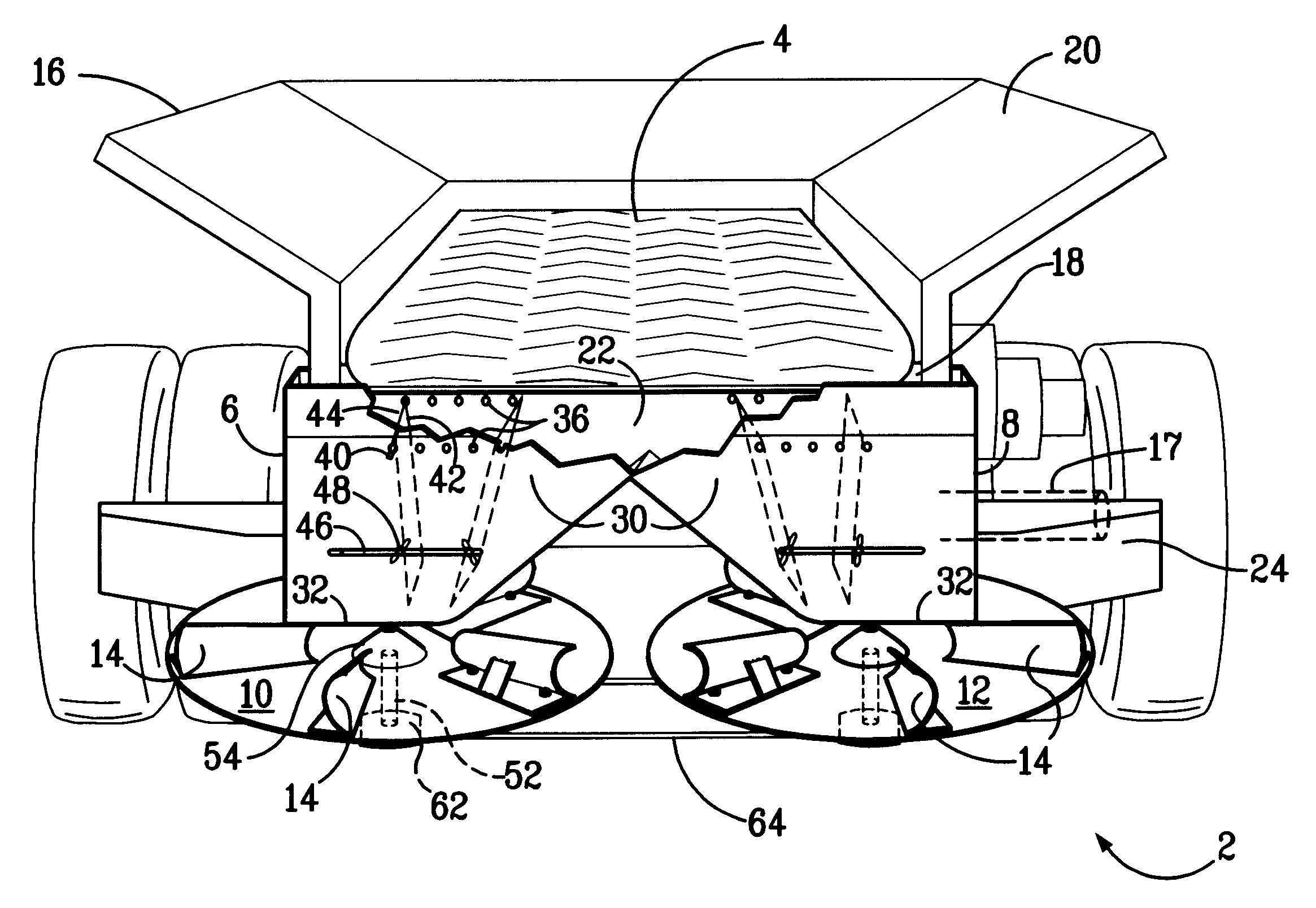 Spreader attachment