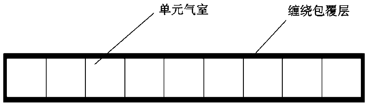 Composite material connecting sleeper beam for rail transit vehicle and forming method thereof