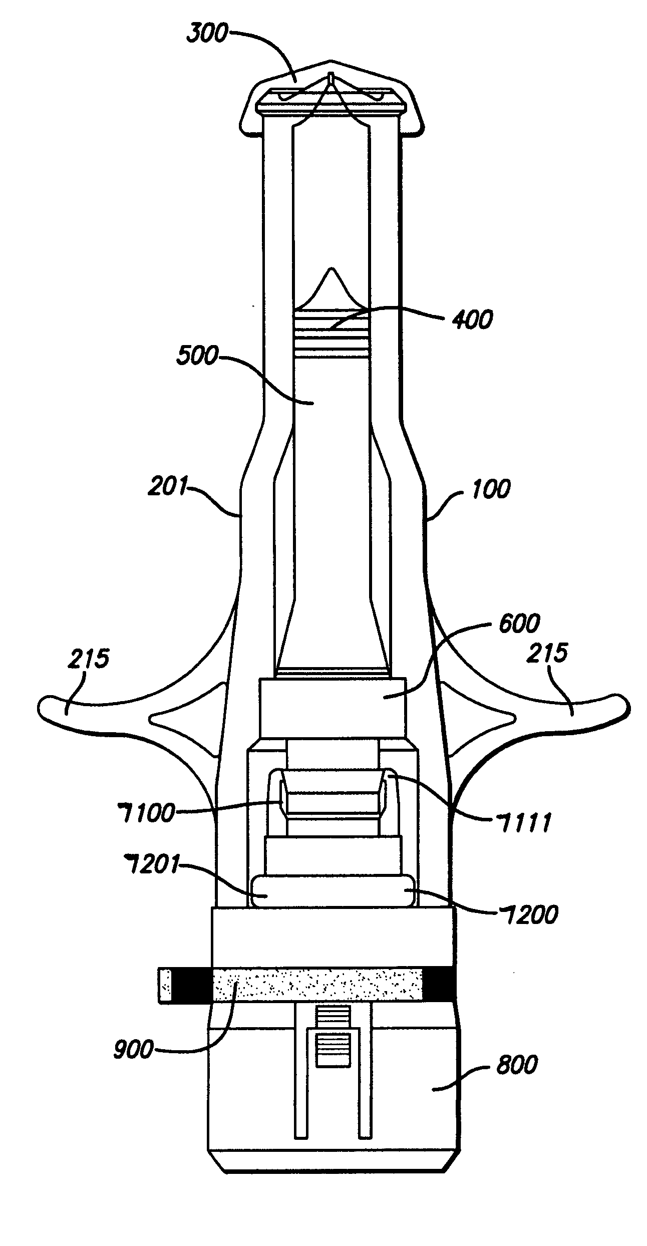 Method and apparatus for needle-less injection with a degassed fluid