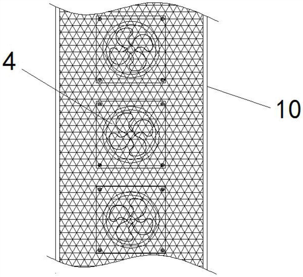 High-voltage power distribution cabinet with moisture absorption function