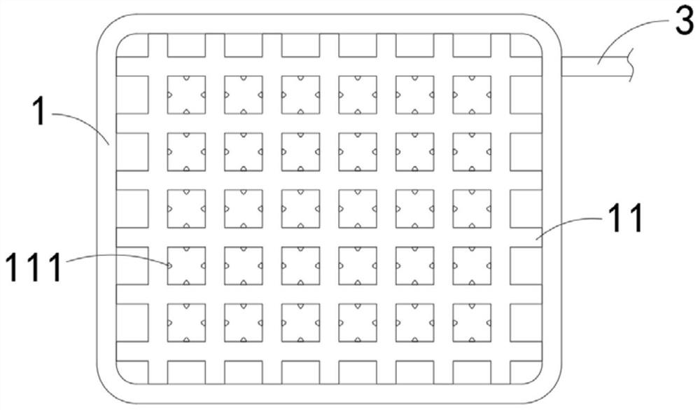 A wheelchair cushion device for preventing sitting sores