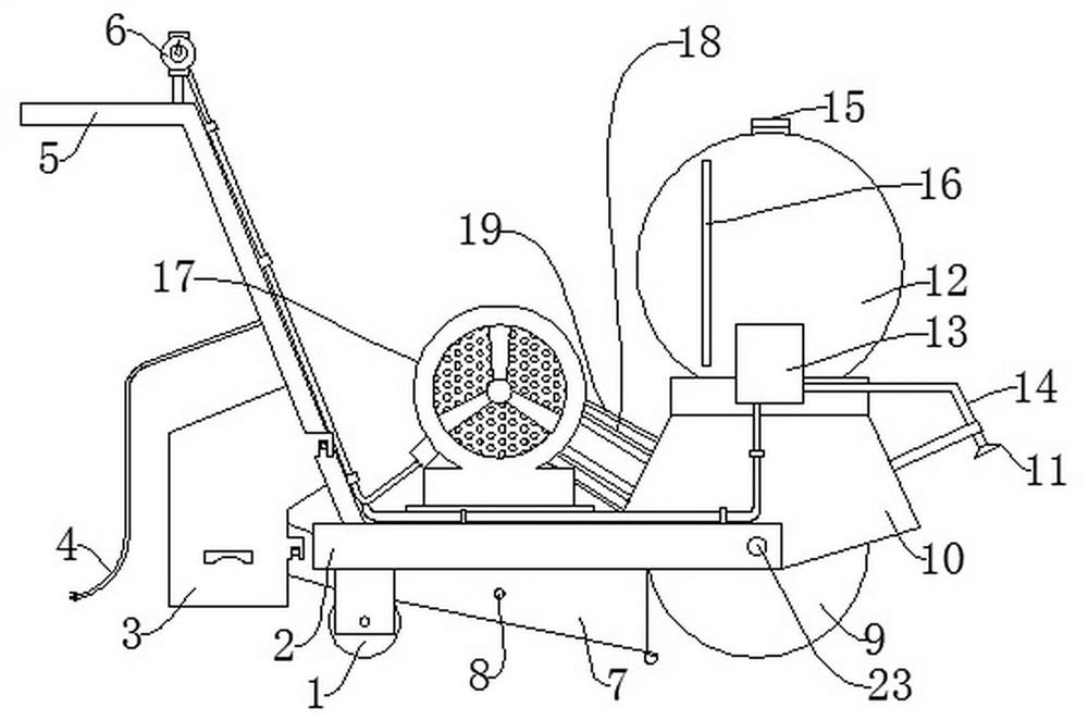 Plate rust removal device