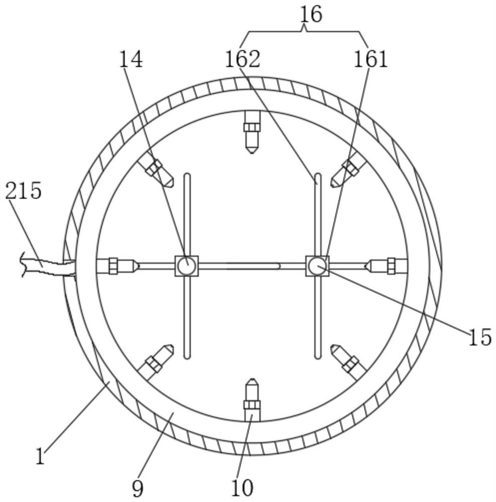 Efficient-dispersion coating dispersing device for coating production