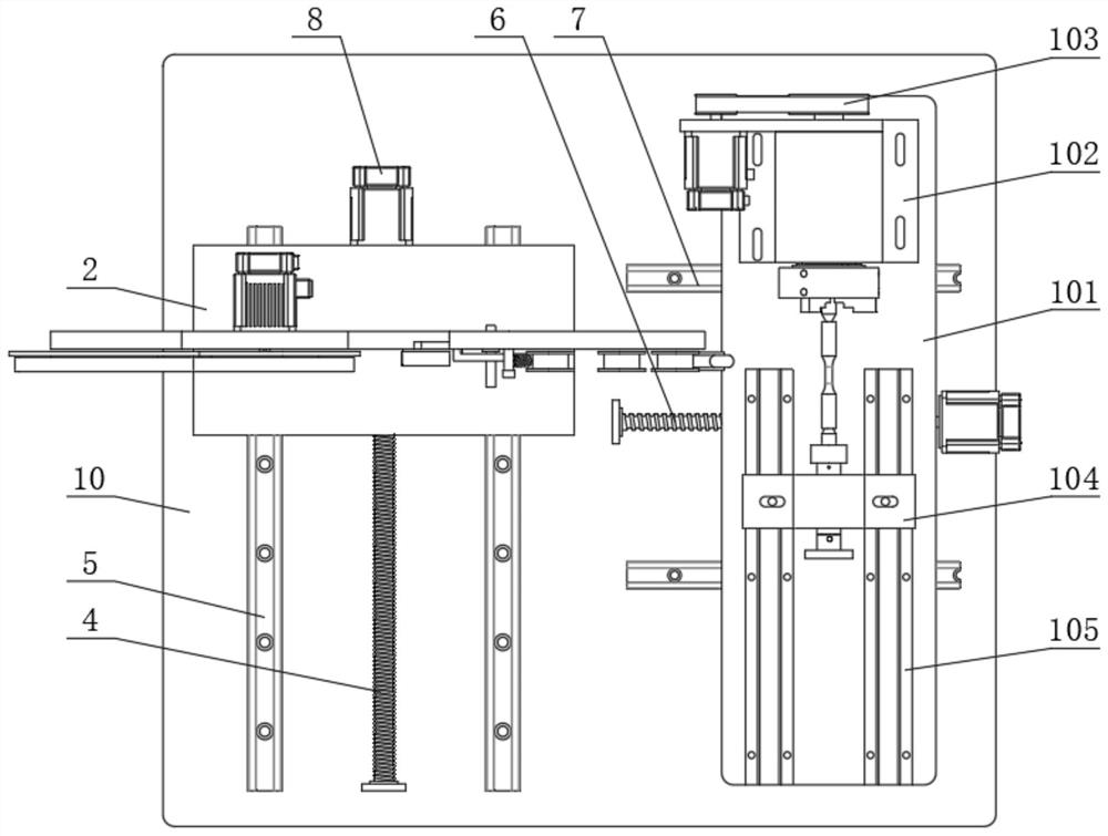 Longitudinal polishing device