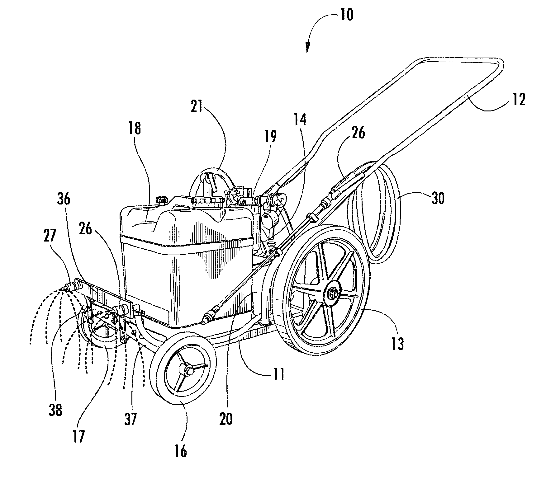 Lawn and garden sprayer